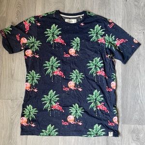Men’s Tropical Print T-Shirt (Size Med.)